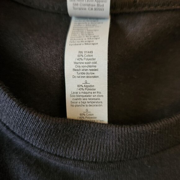 Fine Ash Cigars Black Graphic T-Shirt Large By Next Level Apparel - Picture 5 of 8